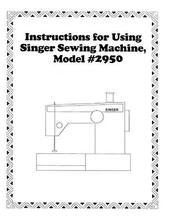 Singer 2950 Instruction Book