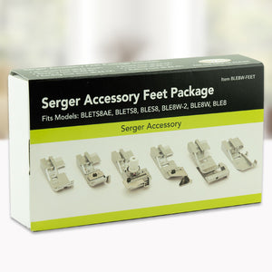 BLE8 Serger Accessory Feet Package