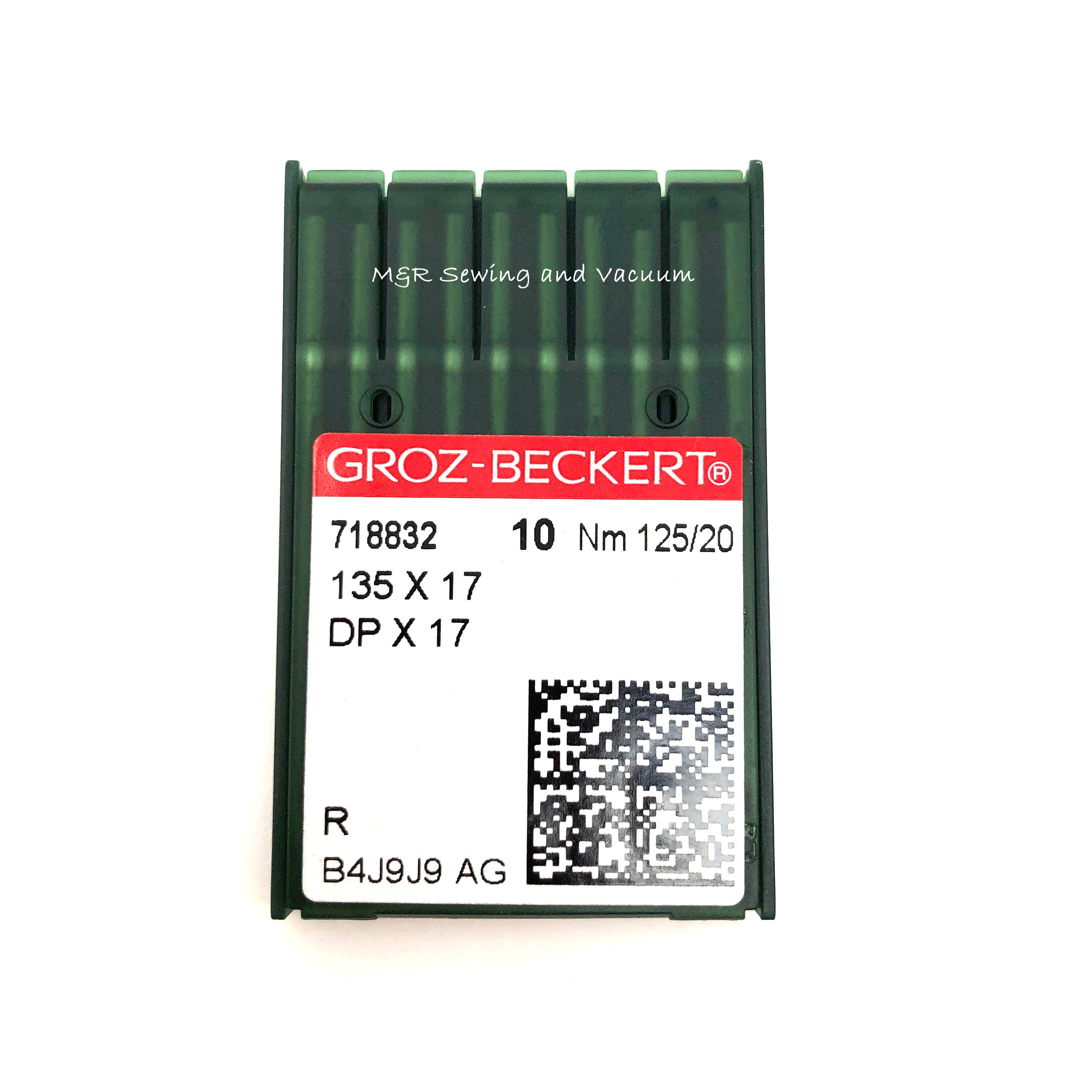 Groz-Beckert 135x17 (DPx17) Industrial Needles - 125/20