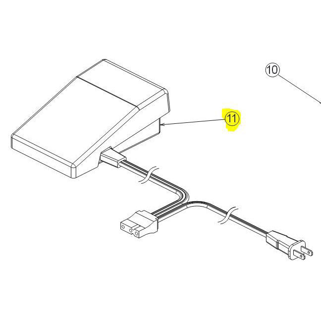 FOOT CONTROL COMPLETE YC482