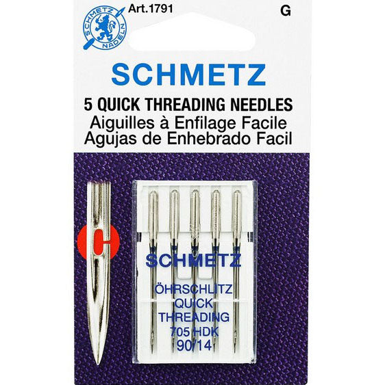 Schmetz Quick-Threading Needles - 90/14