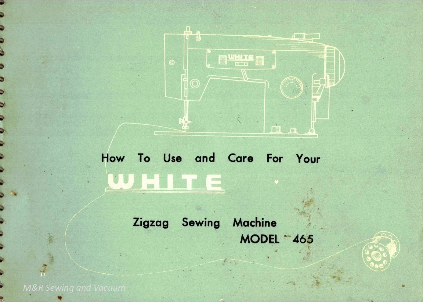 White 465 Instruction Manual