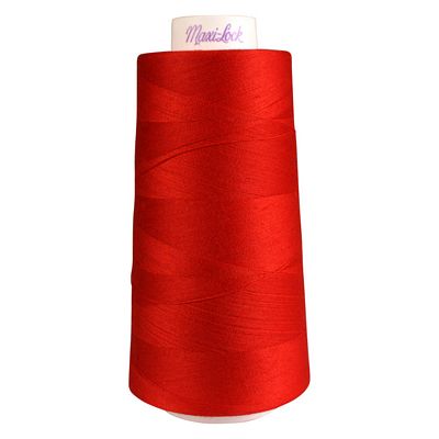 Maxi-Lock Serger Thread - Poppy Red