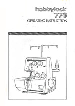 Pfaff Hobbylock 776 Serger Instruction Manual