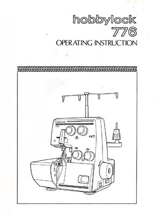 Pfaff Hobbylock 776 Serger Manual