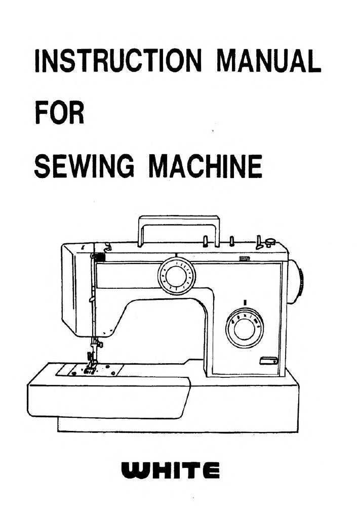 White 1888 Instruction Manual