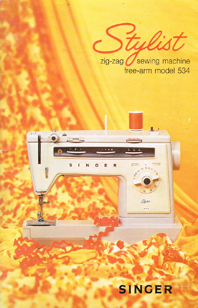 Singer Stylist 534 Instruction Manual