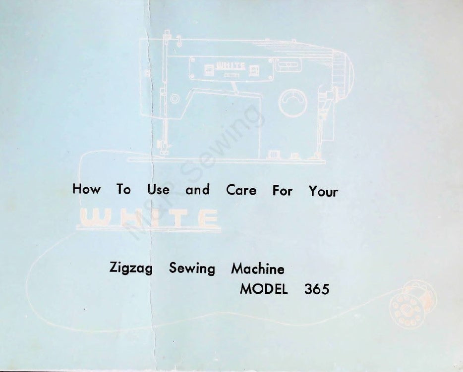 White 365 Instruction Manual