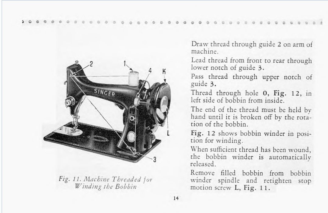 Instruction Manual, Singer 99-31 - mrsewing