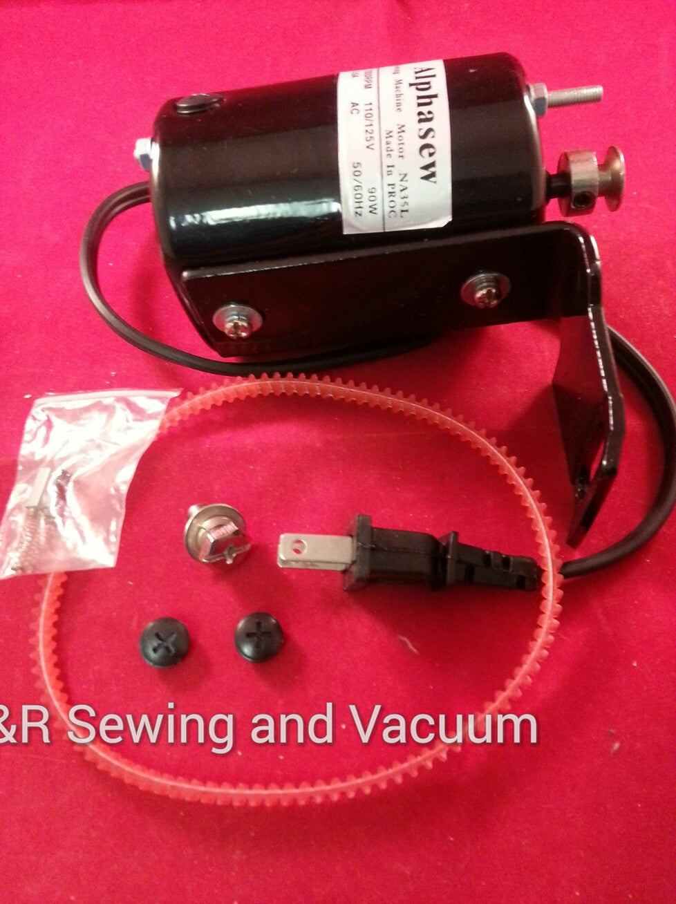 Black Motor with "L" Bracket