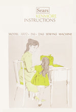 Kenmore 1602 Instruction Manual