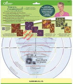 Clover Carefree Curves Quilt Template
