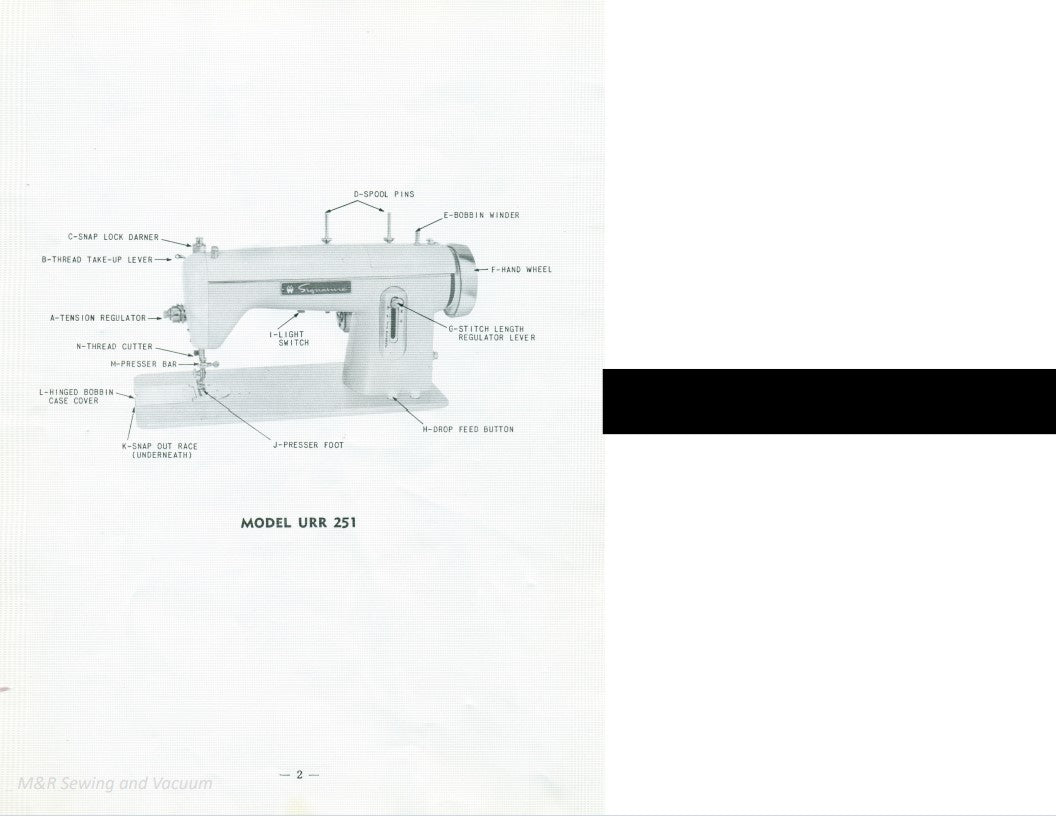 Wards URR251 Instruction Manual
