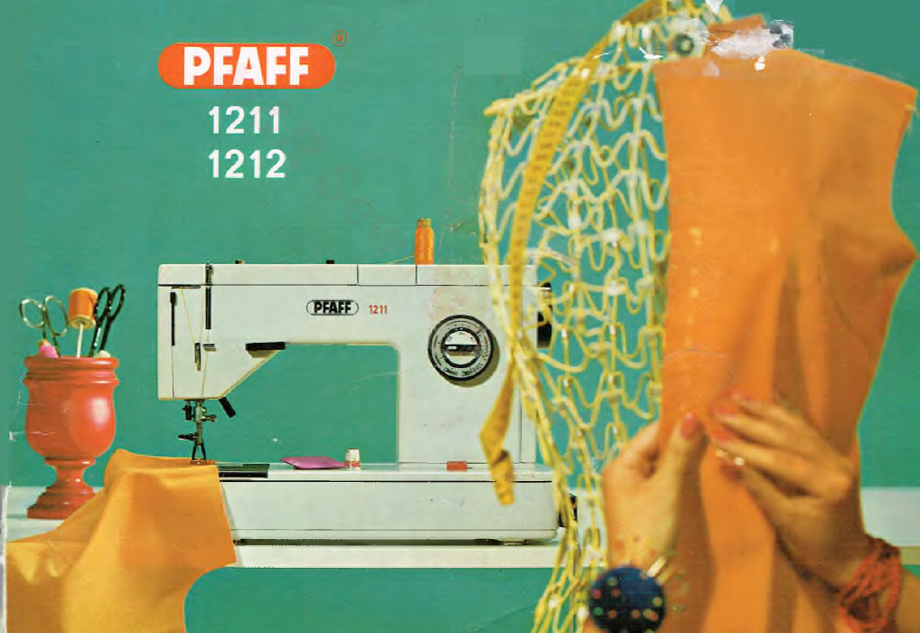 Pfaff 1211/1212 Instruction Manual