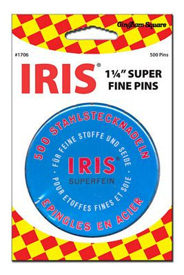 BlueTin Iris Swiss Pins