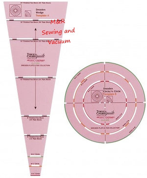 Dresden Trace'n Create Quilt Template