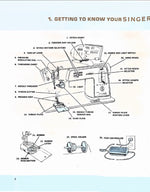 Singer Touch & Sew 620 Instruction Manual