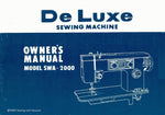 White SWA-2000 Instruction Manual