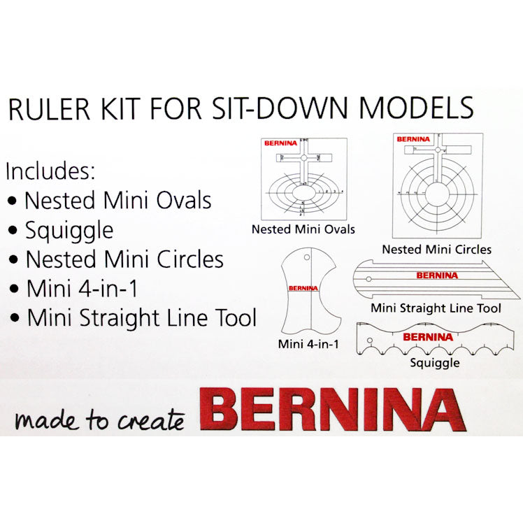 Bernina Ruler Kit - Sit-Down Models
