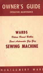 Wards Deluxe Round Bobbin Instruction Manual
