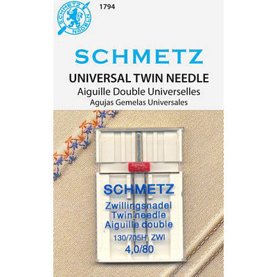 Schmetz Twin Universal Needle - 4.0/80