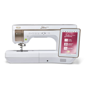 (A) Baby Lock Solaris Vision Embroidery and Sewing Machine