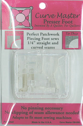 Curve Master 1/4" Presser Foot