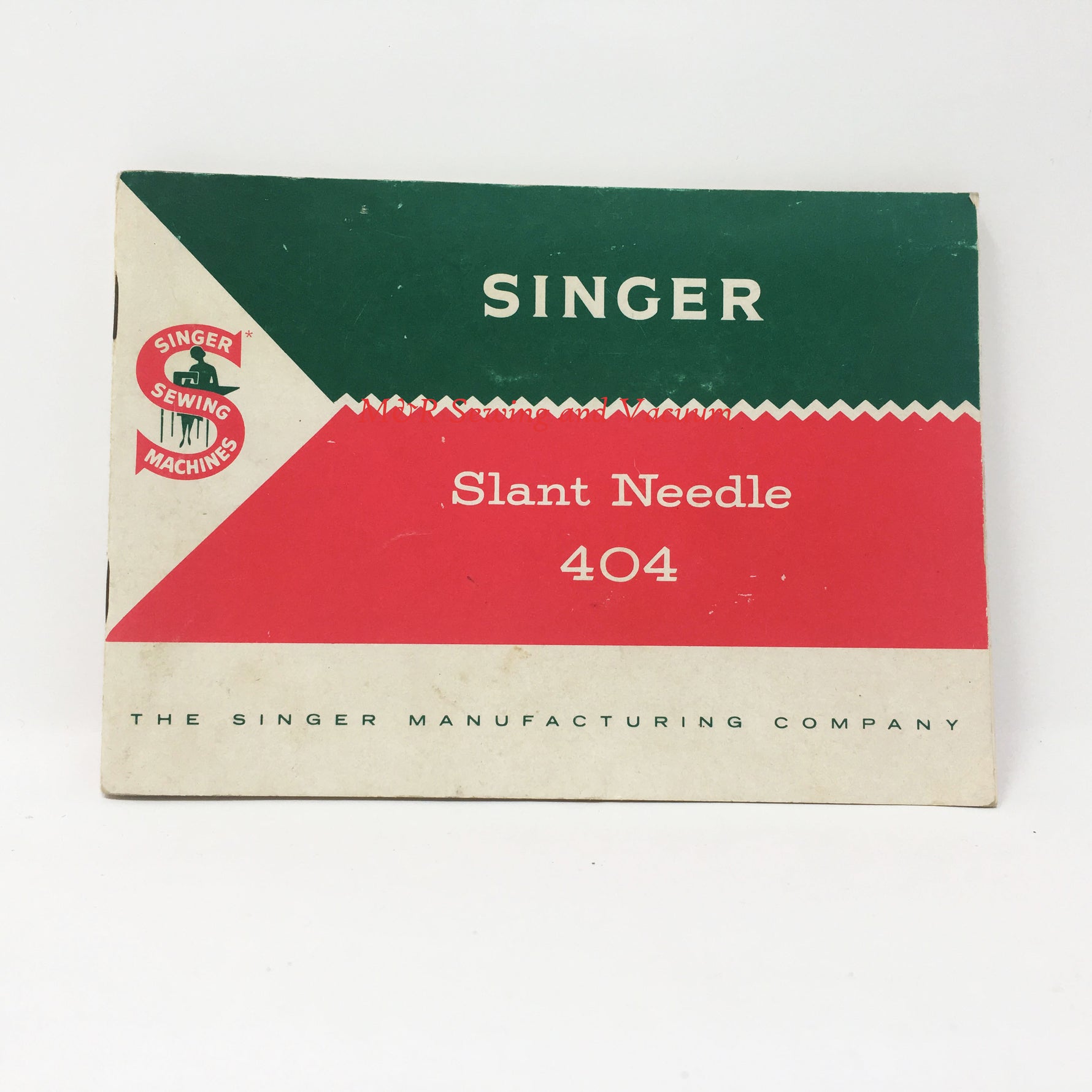 Singer Slant Needle 404 Instruction Manual