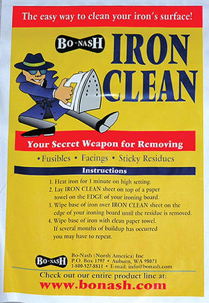 Bo Nash Ironside Iron Clean