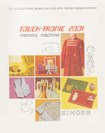 Singer Touch-Tronic 2001 Instruction Manual