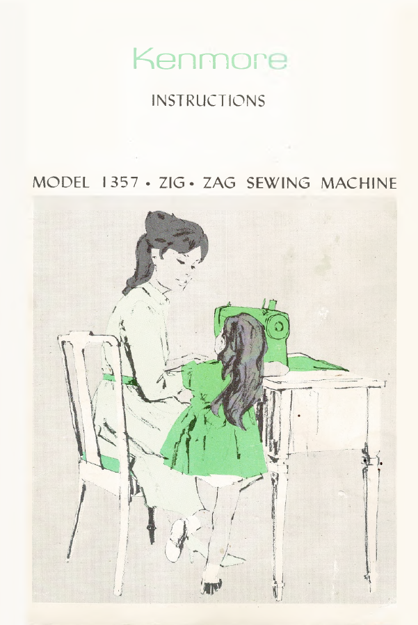 Kenmore 1357 Instruction Manual