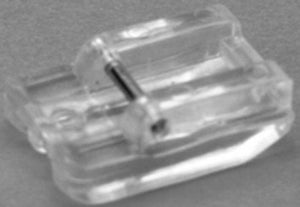 Invisible Snap-On Zipper Foot