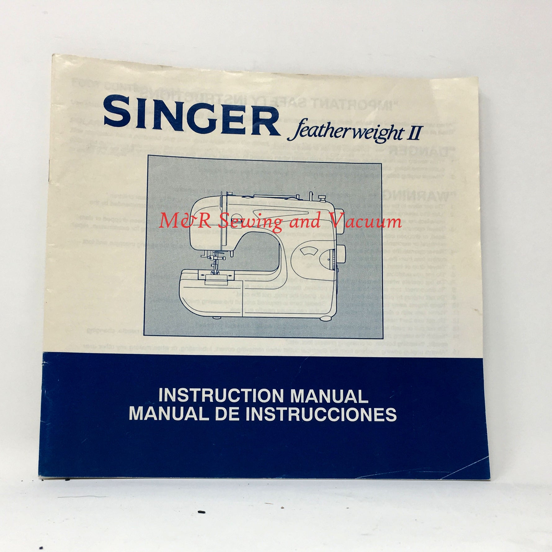 Singer Featherweight II Instruction Manual