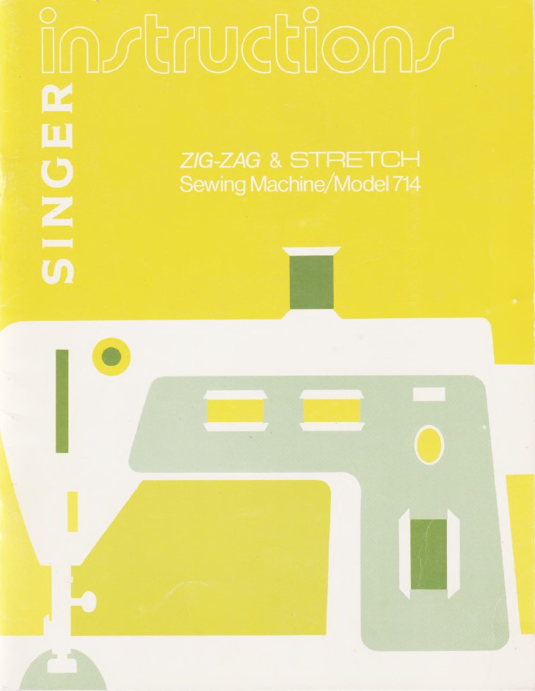 Singer 714 Instruction Manual