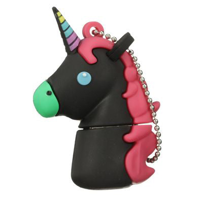 Tula Pink USB Unicorn, 16GB - Black