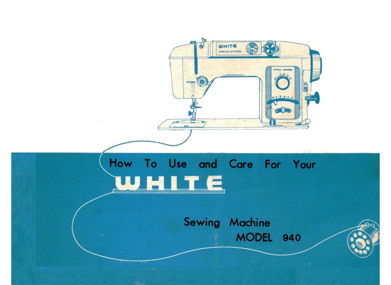White 940 Instruction Manual
