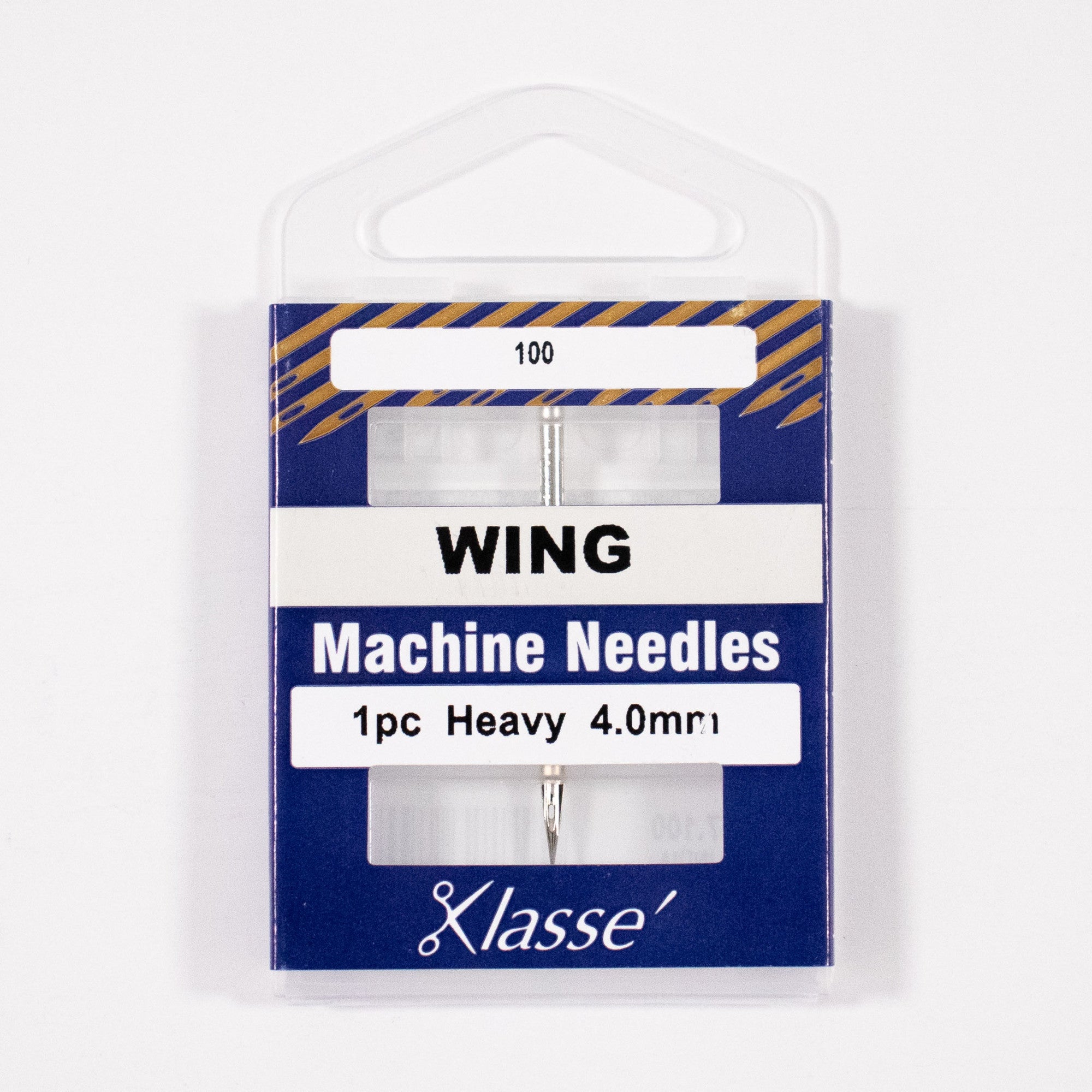 Wing/Hemstitch Needle 4.0mm wide, Size 100/16, Pkg.1