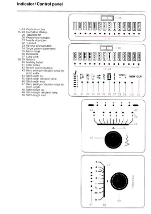 Instruction Manual 1090, Bernina