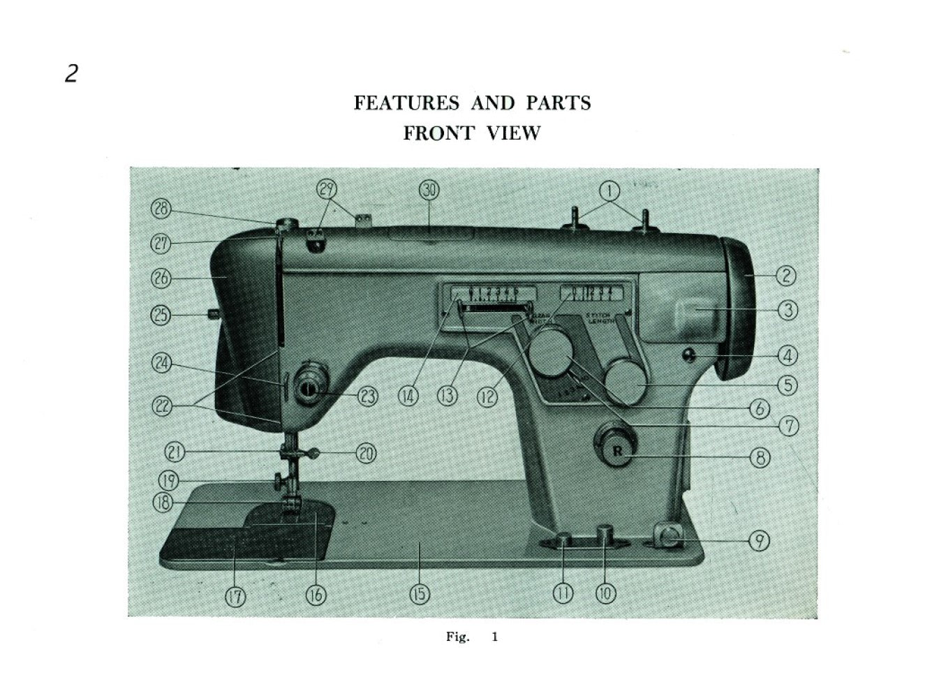 Instruction Manual, White 43 &41