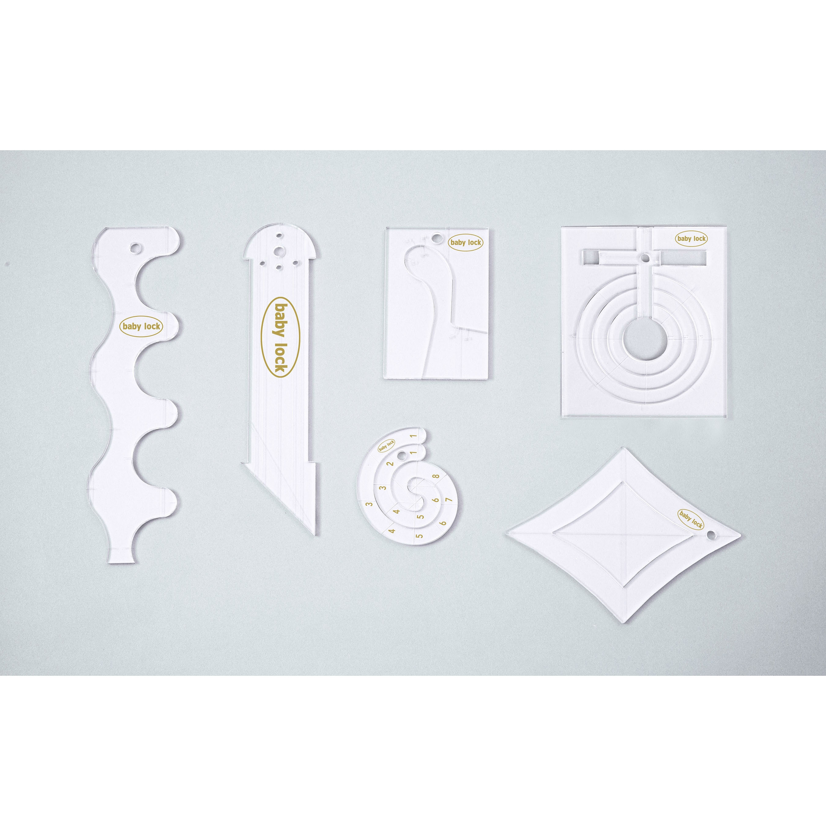 1/4" Basic Ruler Set - High Shank
