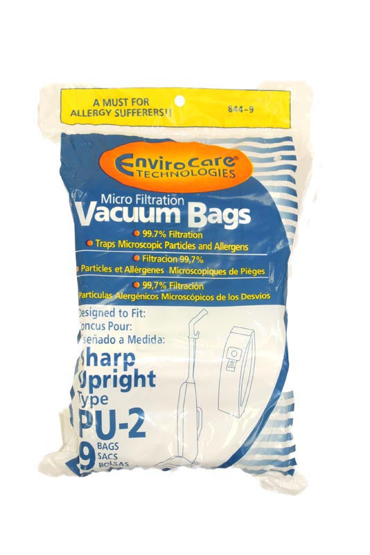 Type PU-2 Sharp Replacement Bags - 9/pk