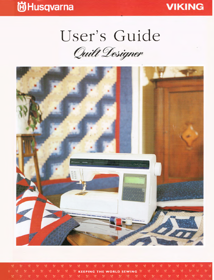 Pfaff Quilt Designer 1 Instruction Manual