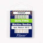Klasse Quilting Needles (Titanium) - 80/12, 4pk