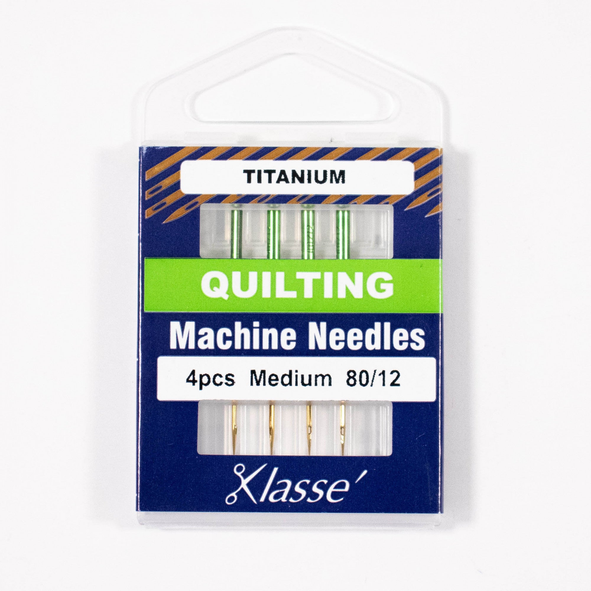 Titanium Quilting Needle 80/12, Pkg.4