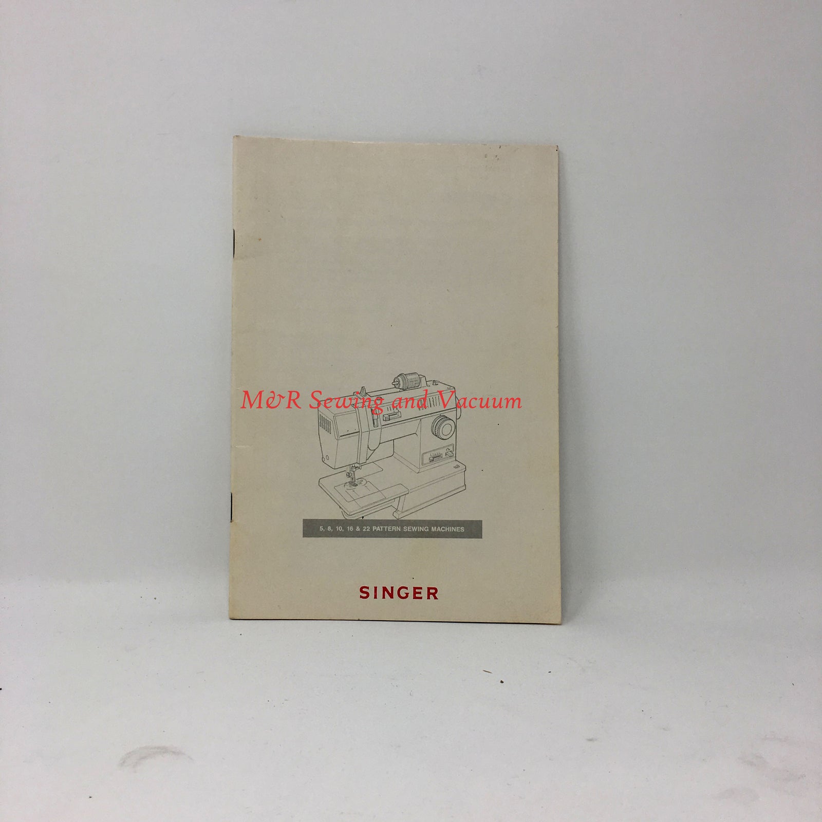 Singer 5/8/10/16/22 Pattern Instruction Manual