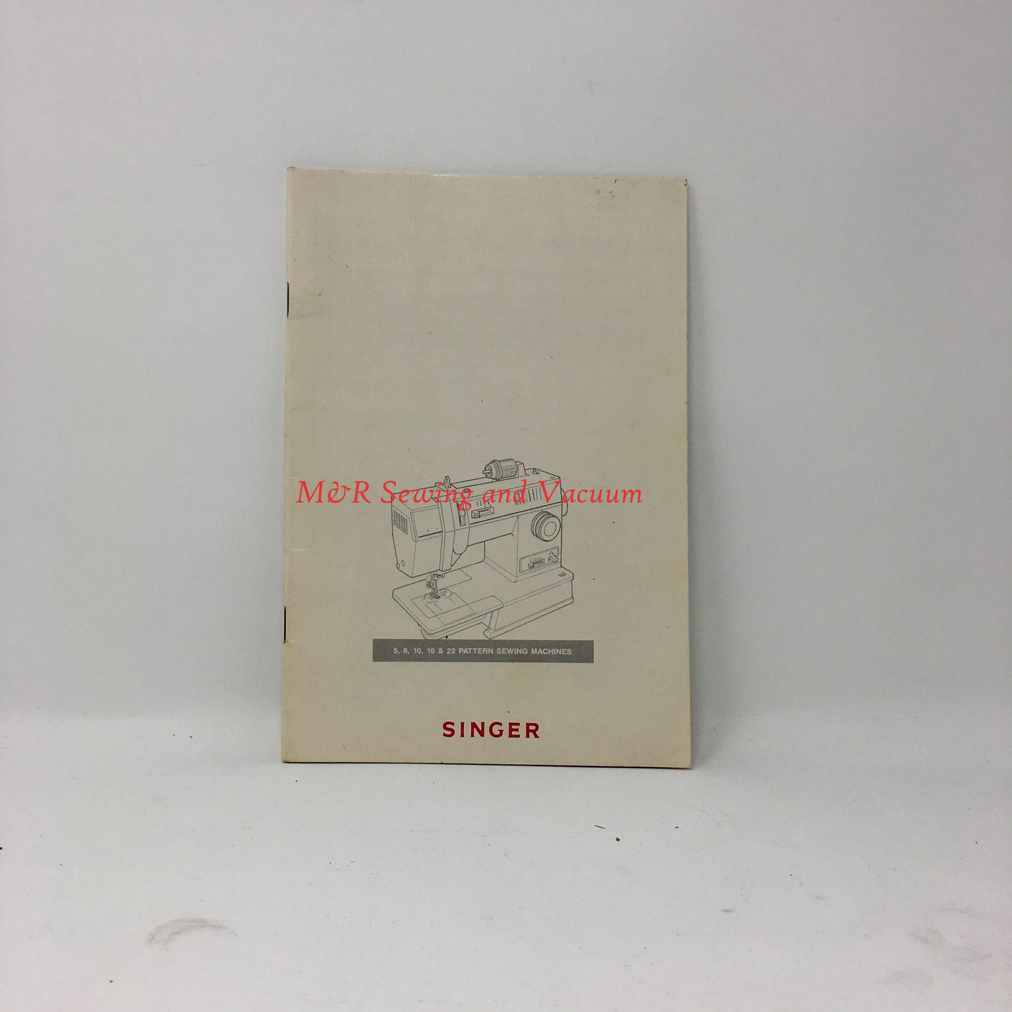 Singer 5/8/10/16/22 Pattern Instruction Manual