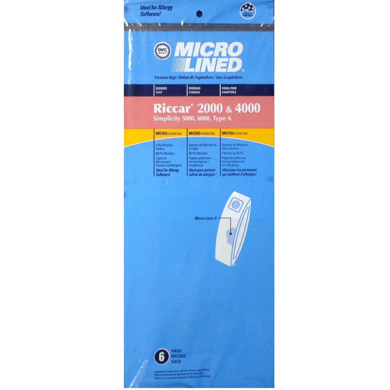 Simplicity Type A Vacuum Bag