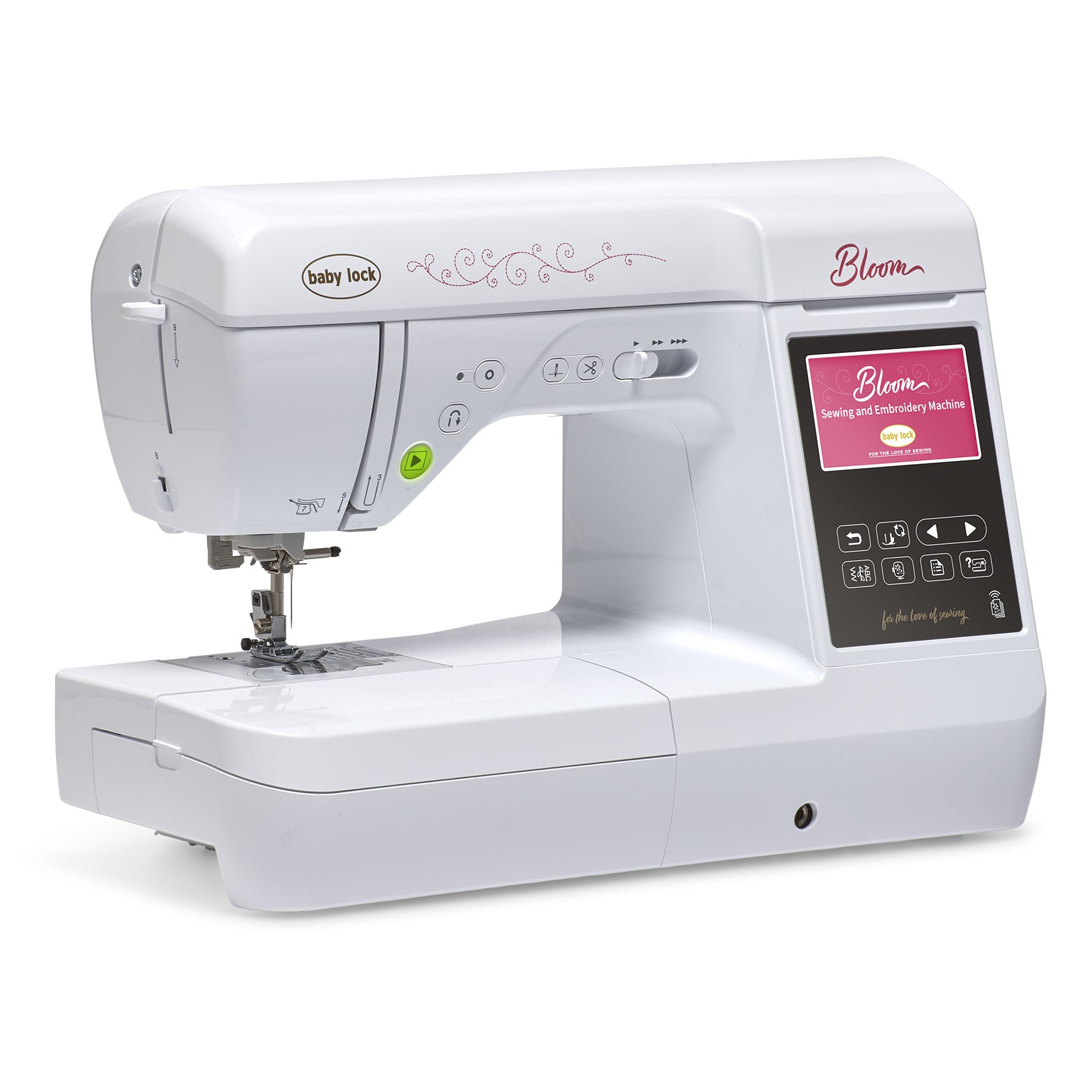 Baby Lock Bloom Embroidery and Sewing Machine