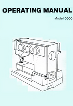 White 3300 Instruction Manual