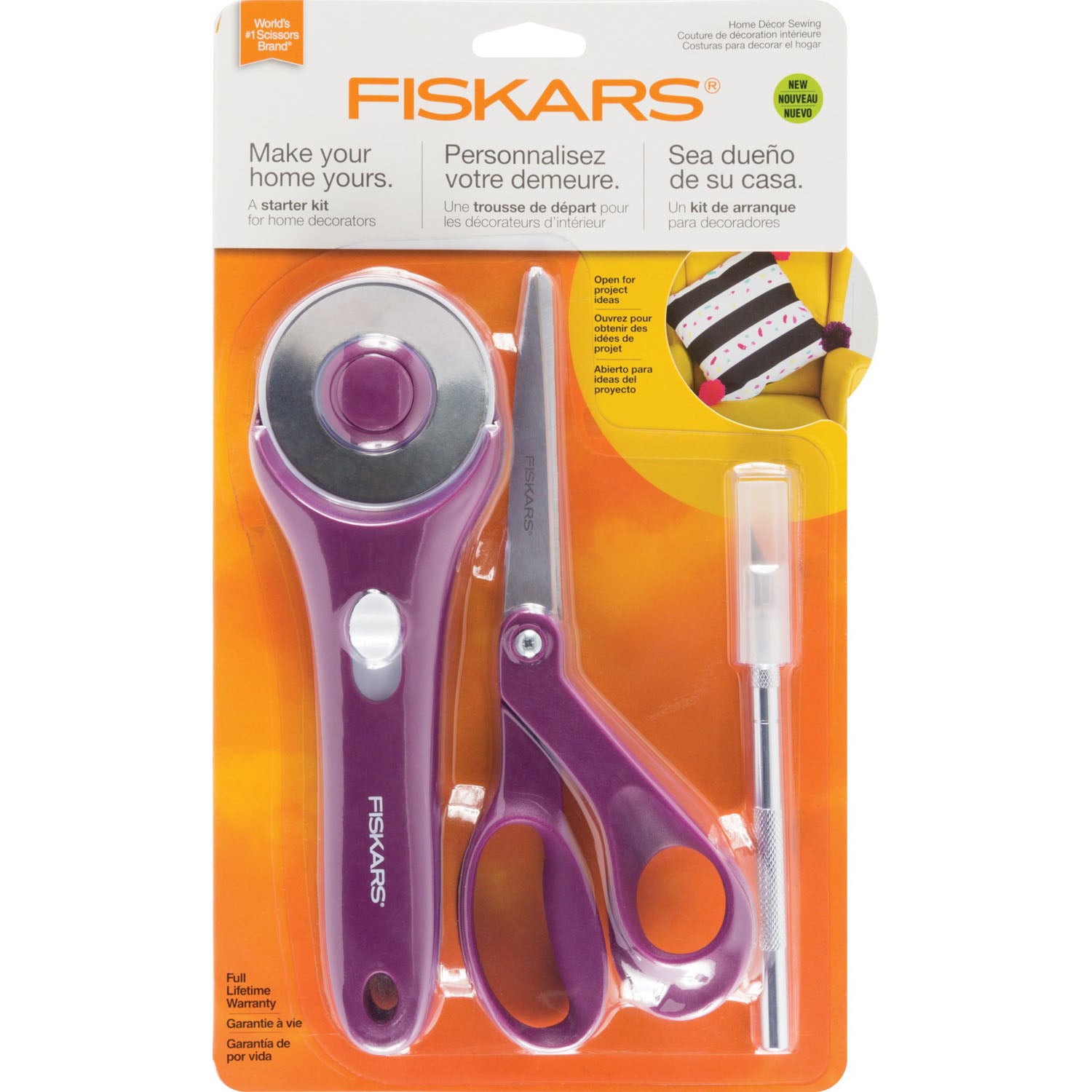 Fiskars Home Decor Sewing Fashion Starter Kit